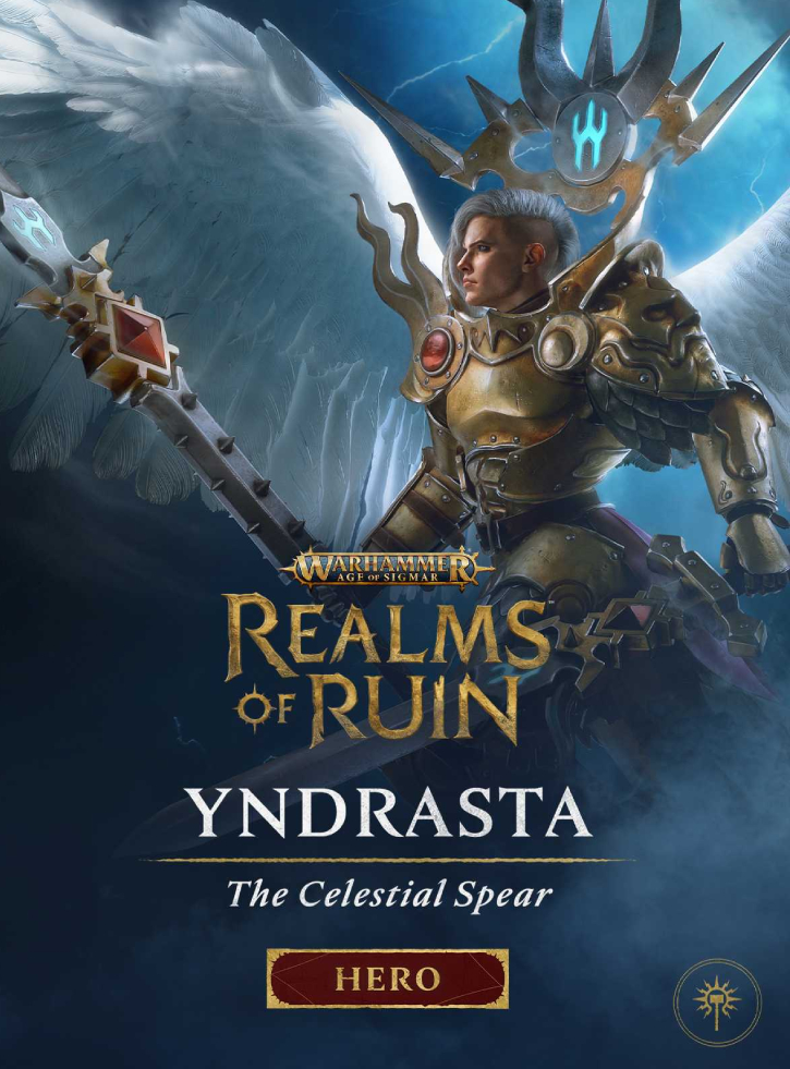 Warhammer Age Of Sigmar Realms Of Ruin The Yndrasta Celestial Spear Pack
